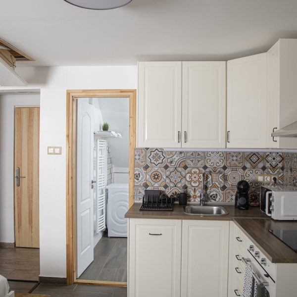 apartman konyhája